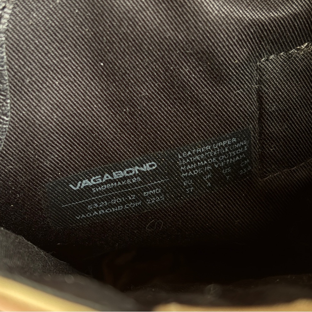 Vagabond Alina Tall Boots Size 37 - Picture 6 of 7